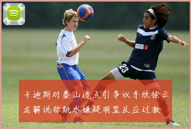 卡迪斯对泰山造点引争议李欣徐云龙解说称跳水嫌疑明显反应过激